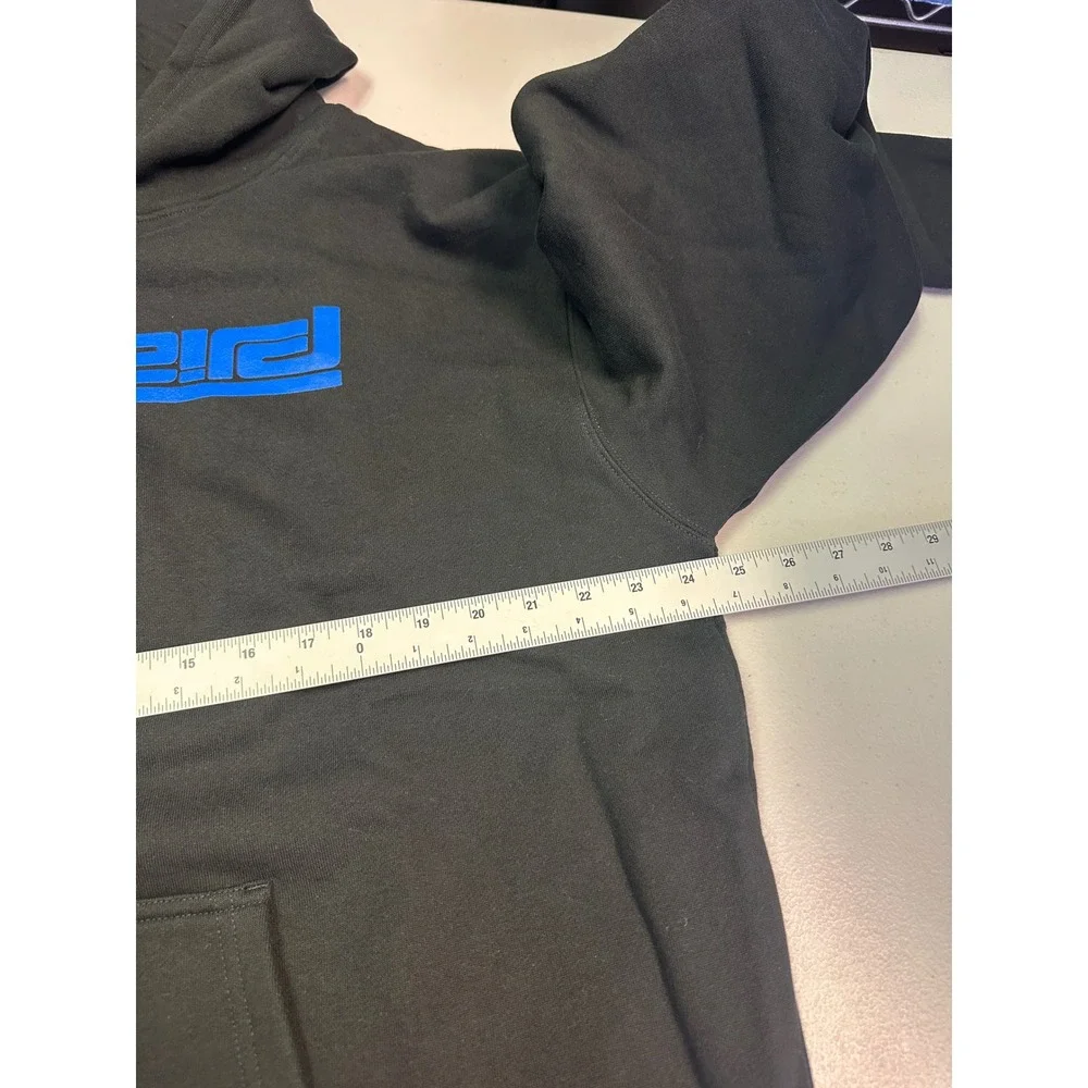 Get Weird Anime Graphic Hoodie Mens Black Blue Streetwear Pullover Sweatshirt